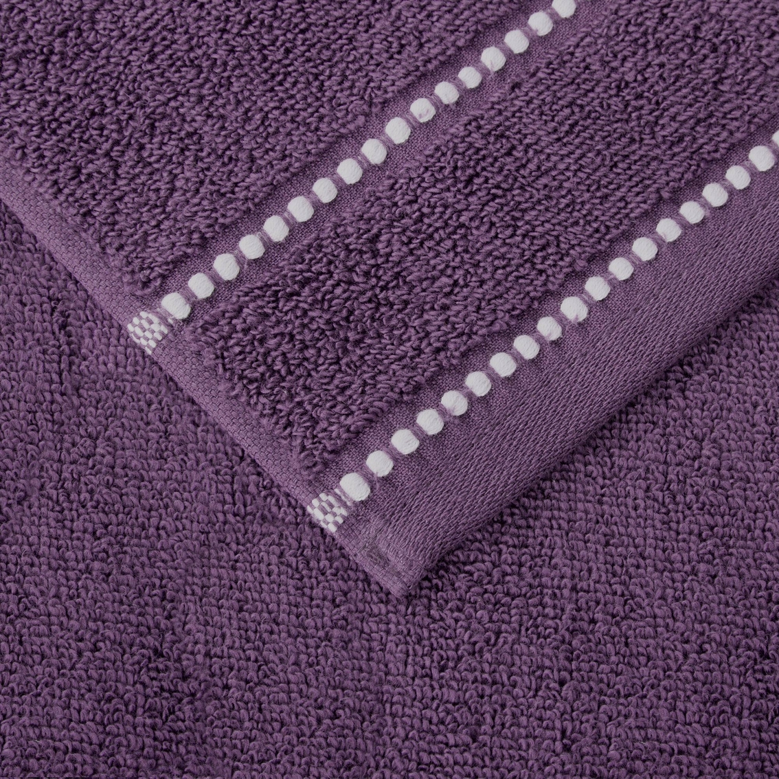 Lavish Home Luxury Quick Dry Zero Twist Cotton Towel 6 pc. Set - Image 3 of 3