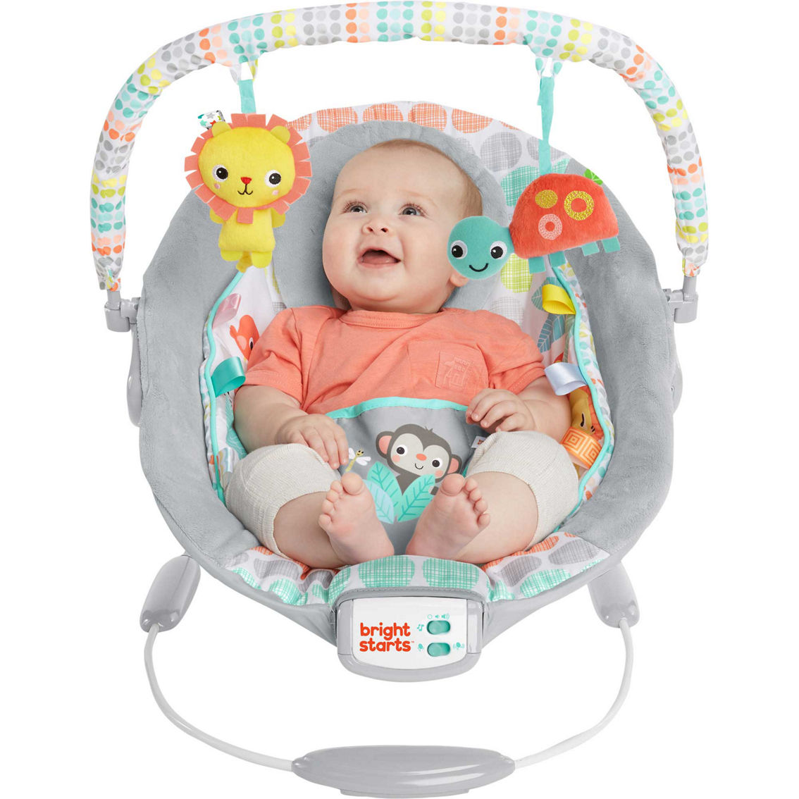 Bright Starts Whimsical Wild Bouncer - Image 2 of 10