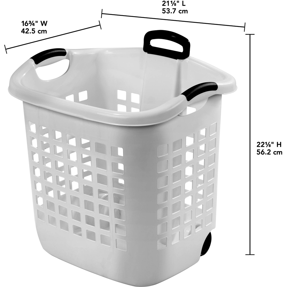 Sterilite 1.75 Bushel Ultra Wheeled Laundry Basket - Image 2 of 6
