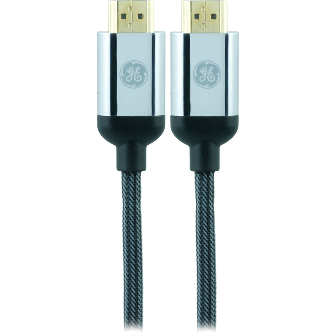 GE UltraPro Premium Braided 4 ft. 4K HDMI Cable - Image 3 of 4