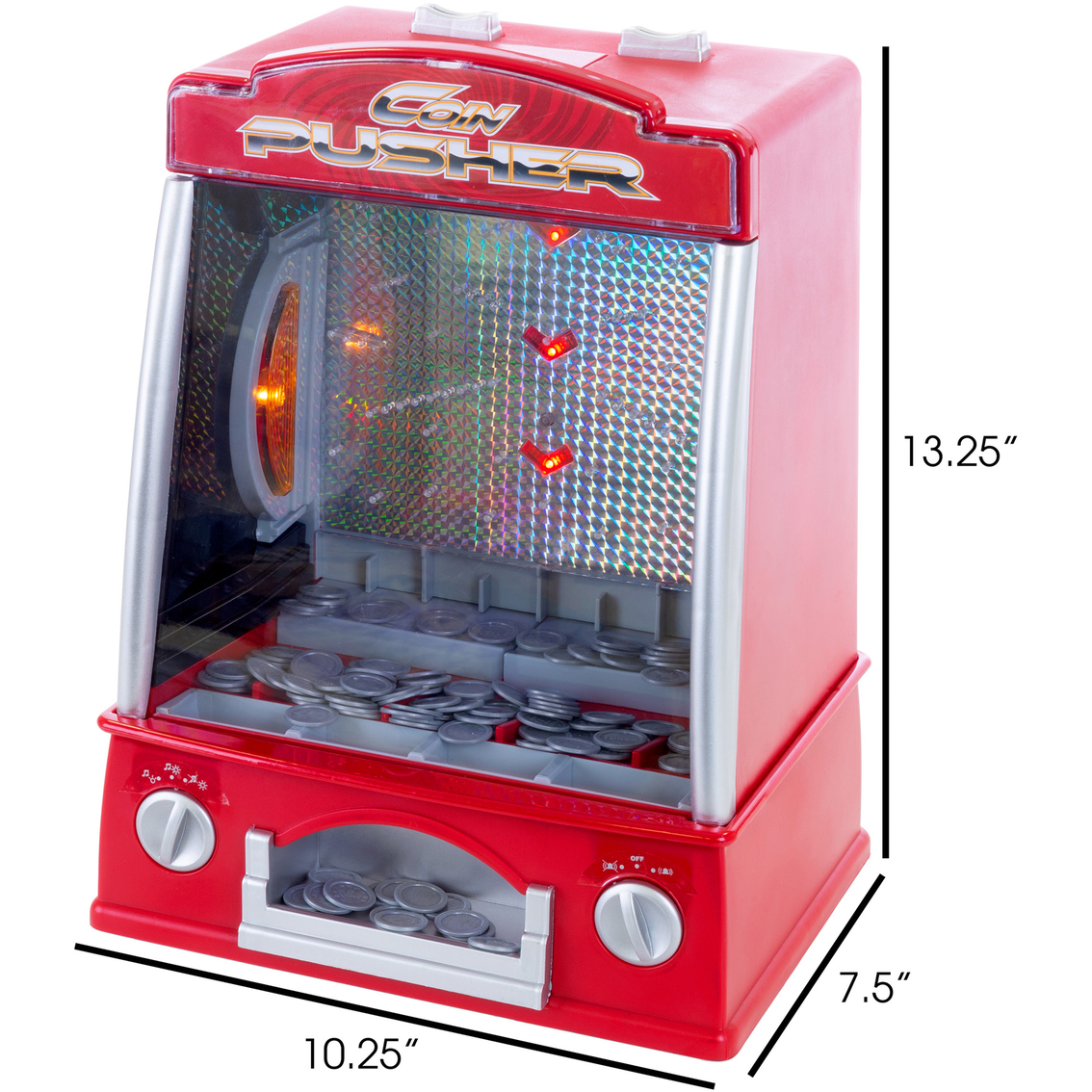 Hey! Play! Coin Pusher Miniature Classic Arcade Game - Image 2 of 7
