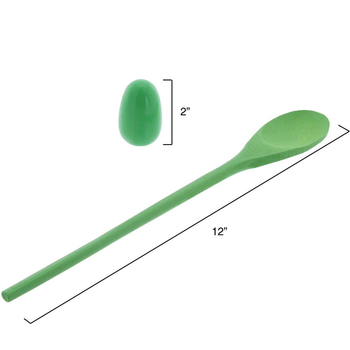 Hey! Play! Wooden Egg and Spoon Race Game - Image 2 of 6