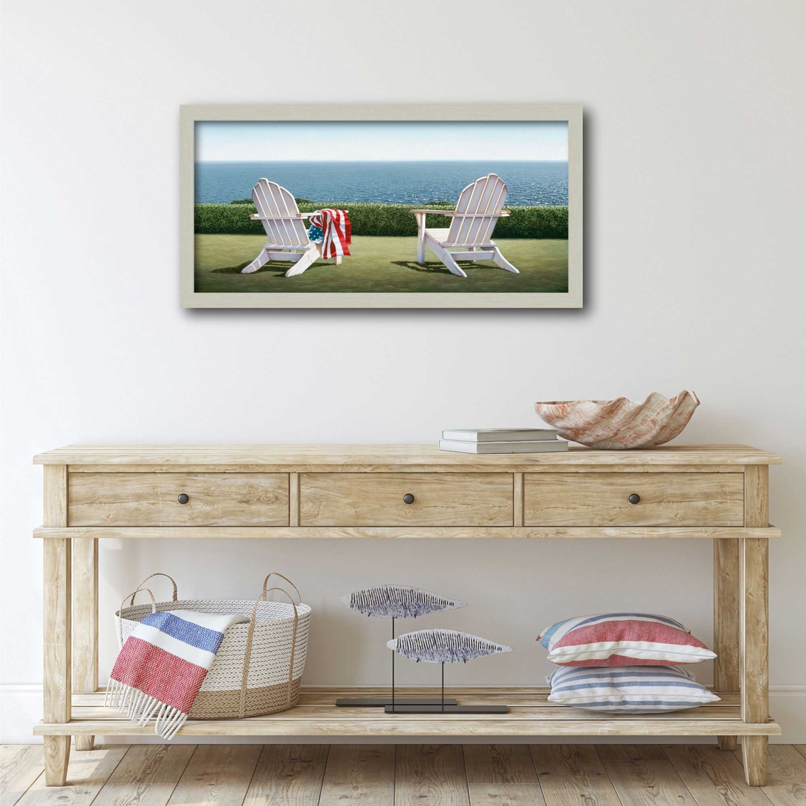 Courtside Market Spring House View Canvas Wall Art - Image 2 of 2