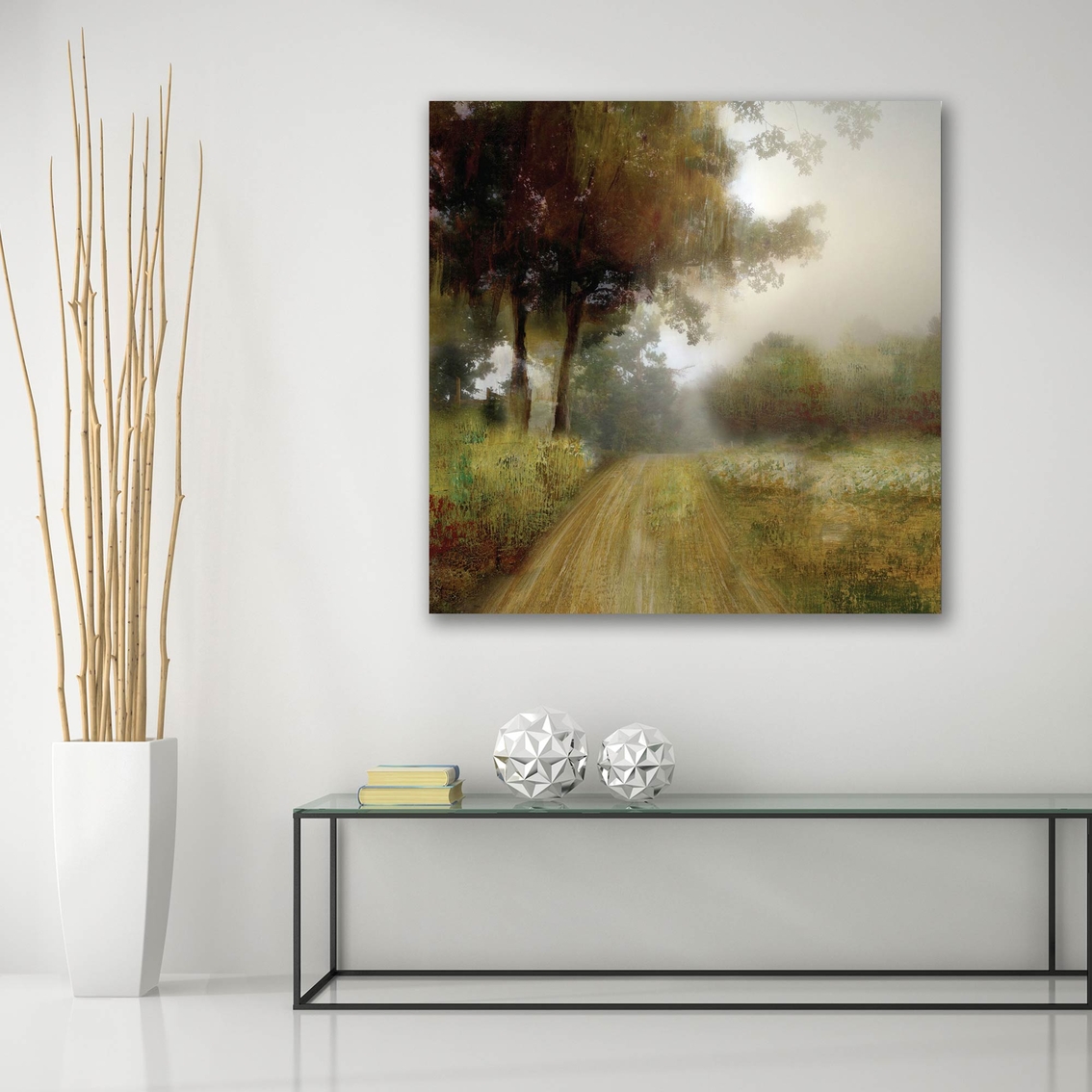 Courtside Market Country Road Canvas Wall Art - Image 6 of 7