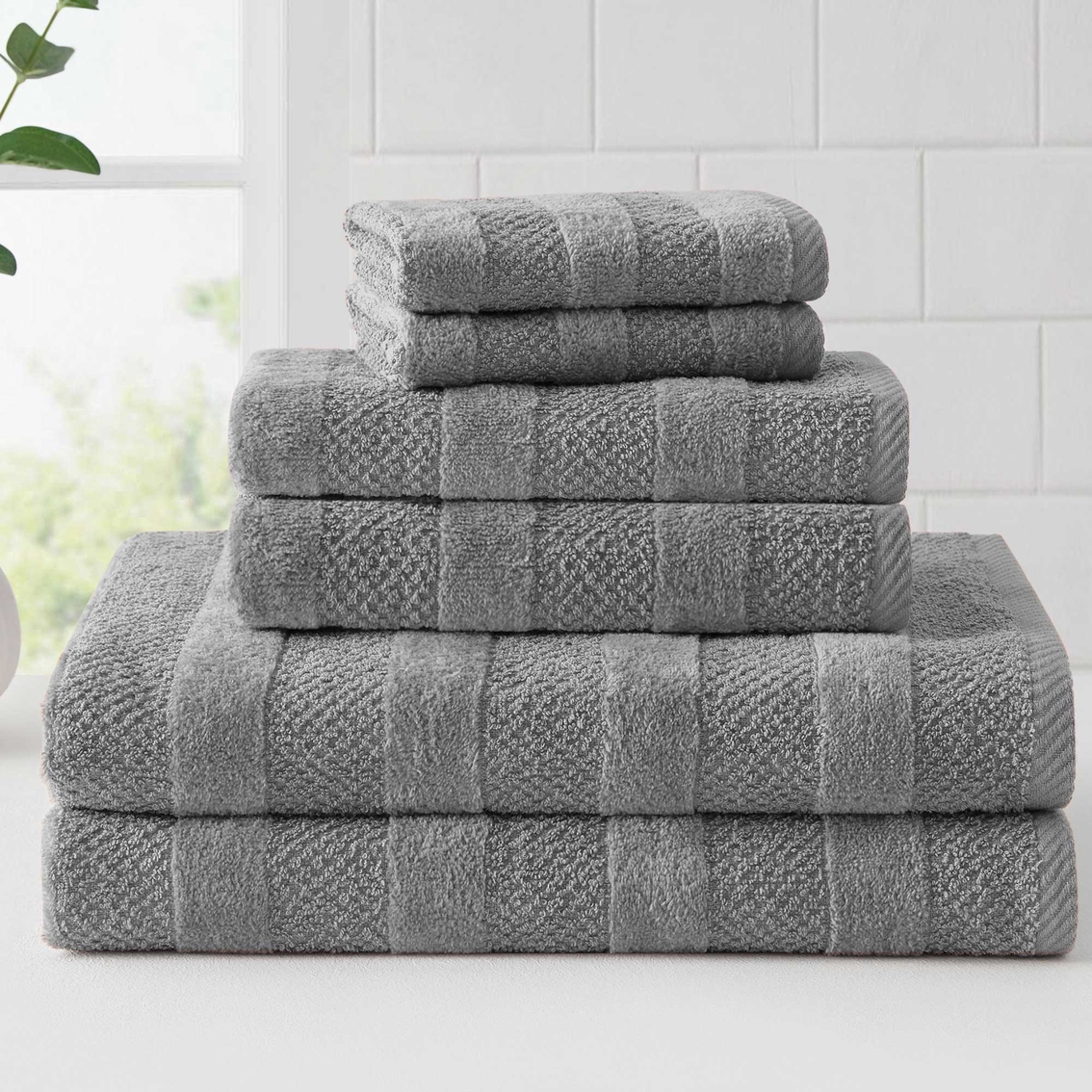 Cannon Shear Bliss Quick Dry 2 pk. Bath Towels - Image 4 of 5