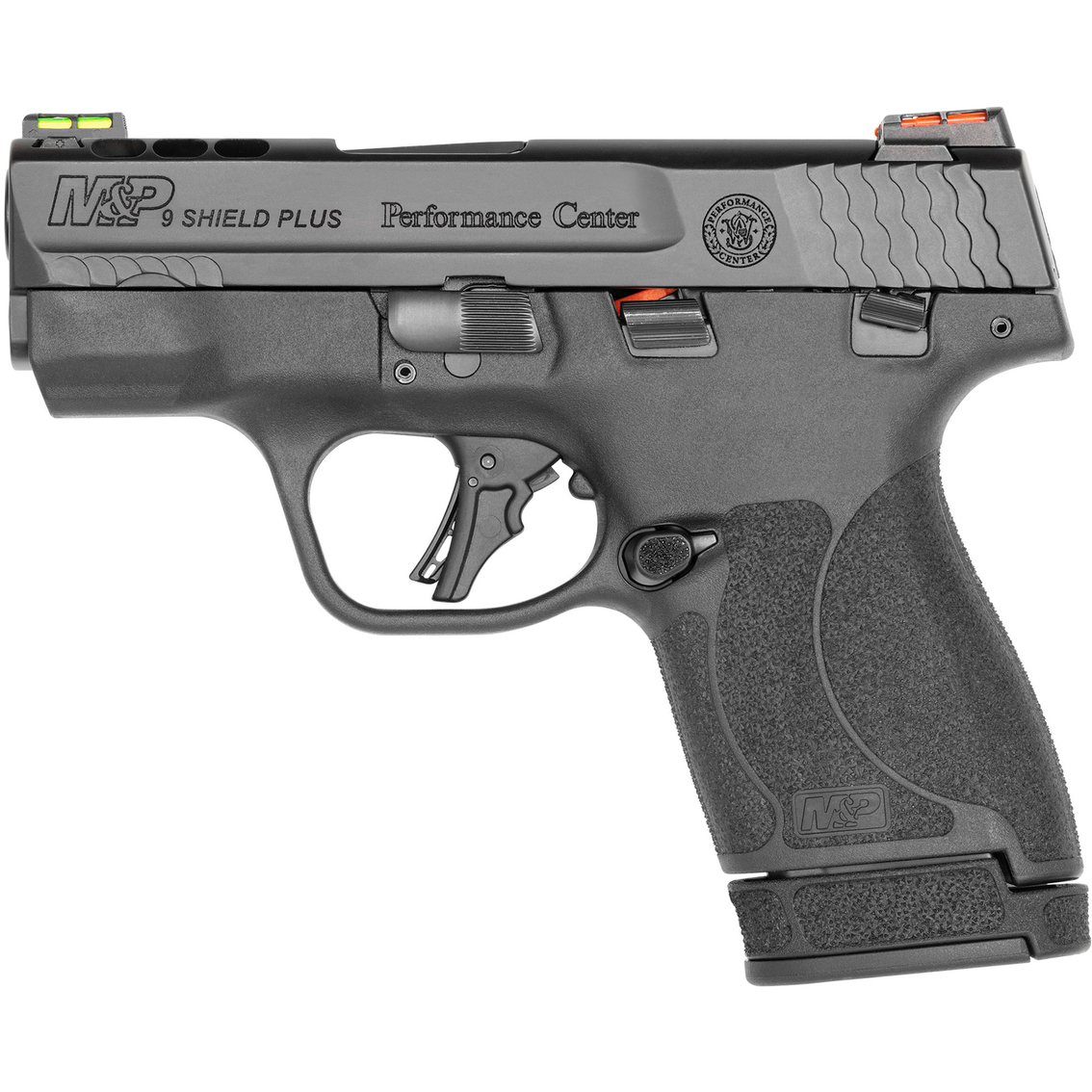 S&W Shield Plus PC 9mm 3.1 in. Ported Barrel with EDC Kit 13 Rnd Pistol Black - Image 2 of 2