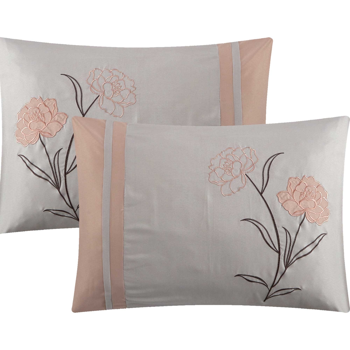 Grand Avenue Camellia 7 pc. Comforter Set - Image 7 of 8