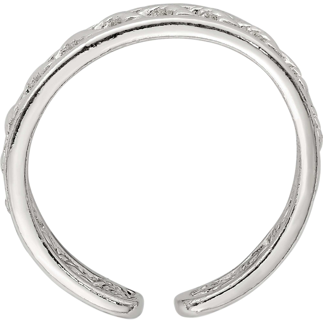 Sterling Silver Solid Toe Ring - Image 3 of 3