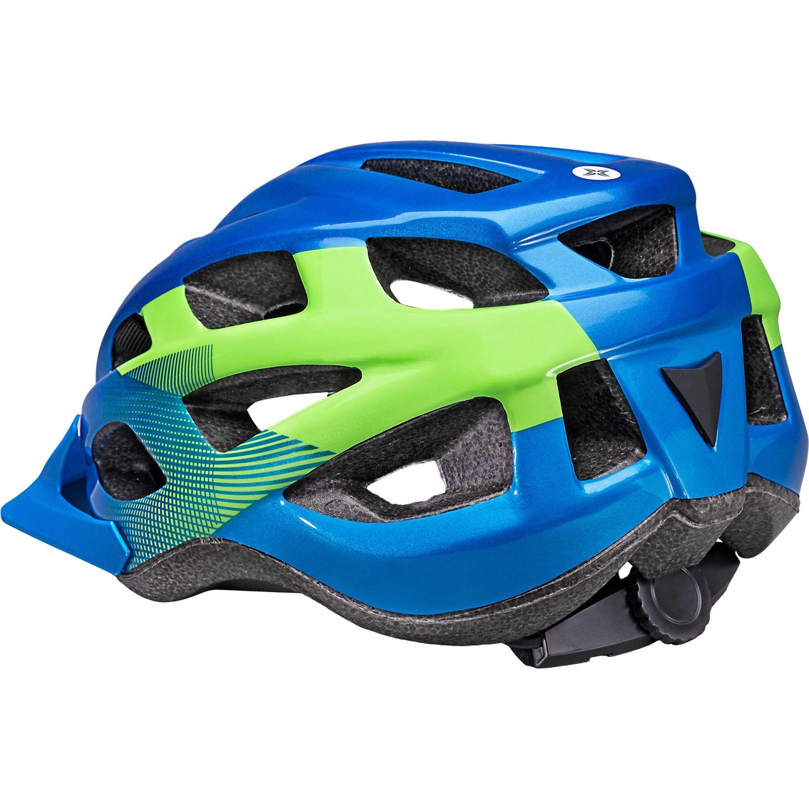 Schwinn Breeze Youth Bike Helmet Blue/Lime - Image 2 of 2