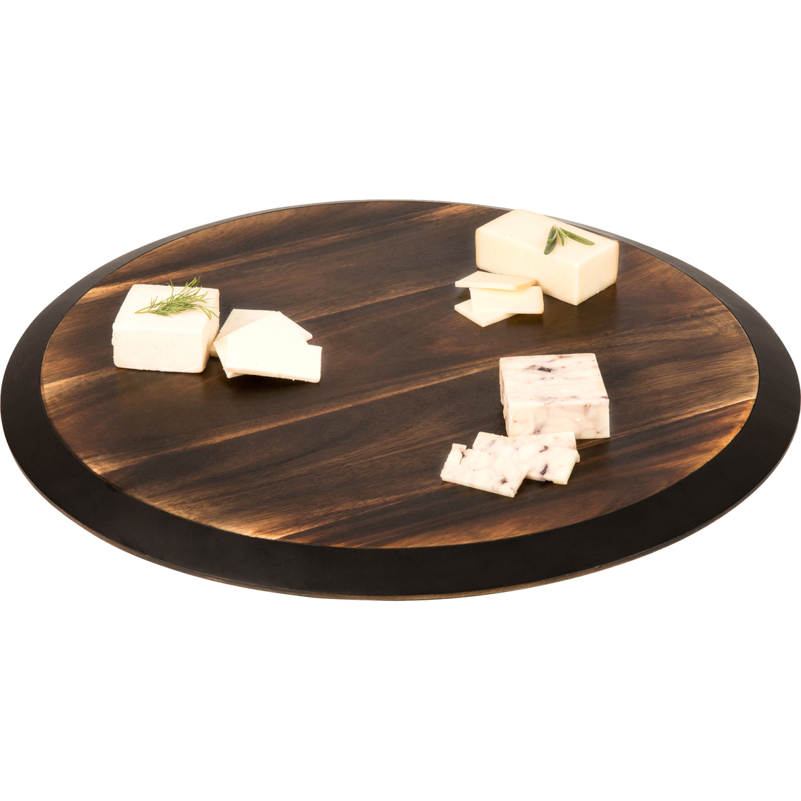 Picnic Time Toscana Lazy Susan Serving Tray - Image 2 of 7