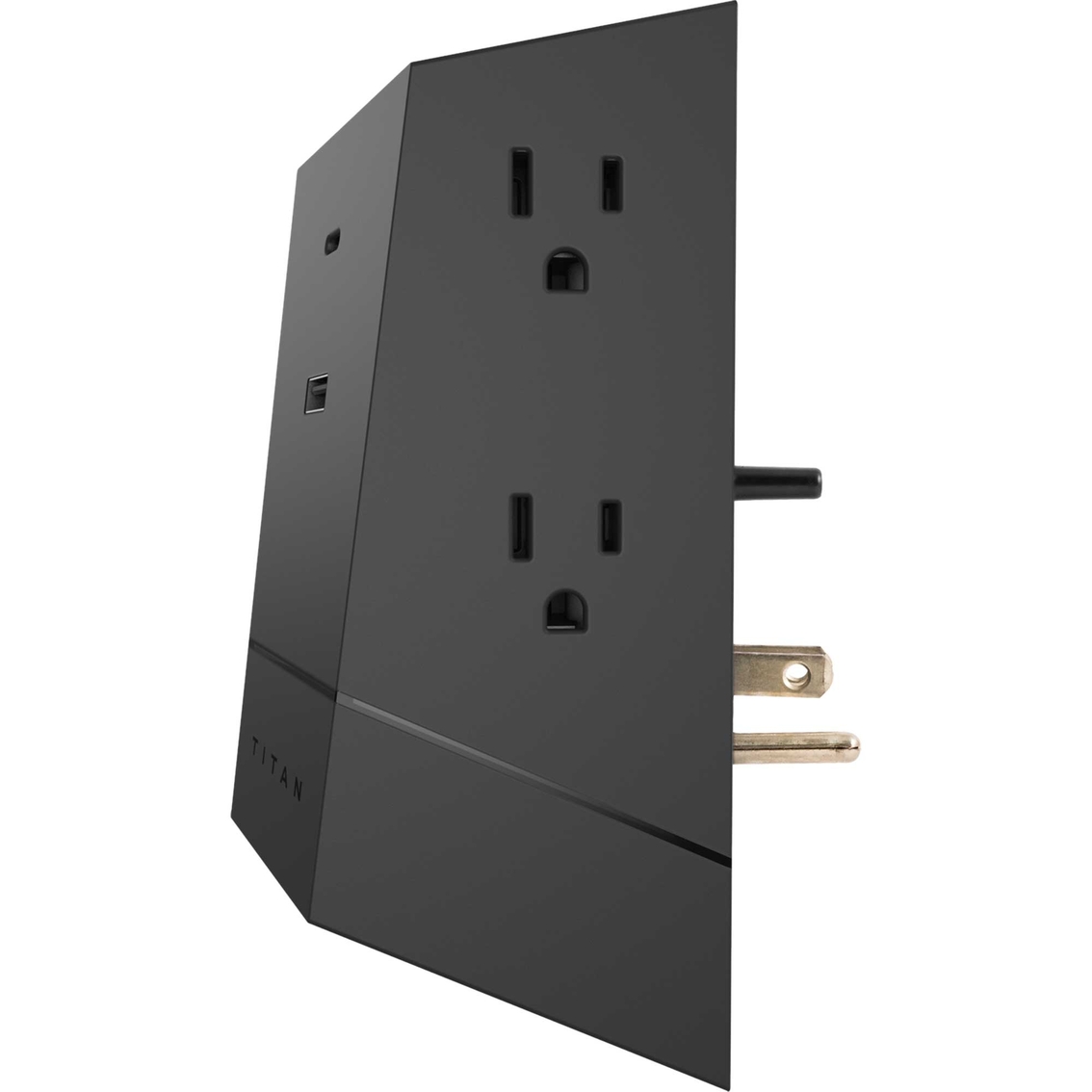 Jasco Titan Color Changing 4 Outlet Surge Tap with 1 UBS-C and 1 USB - Image 3 of 5