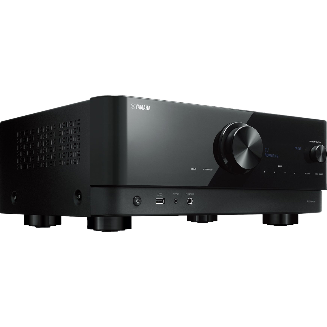 Yamaha RX-V4A 5.2-Channel AV Receiver with 8K HDMI and MusicCast - Image 2 of 4
