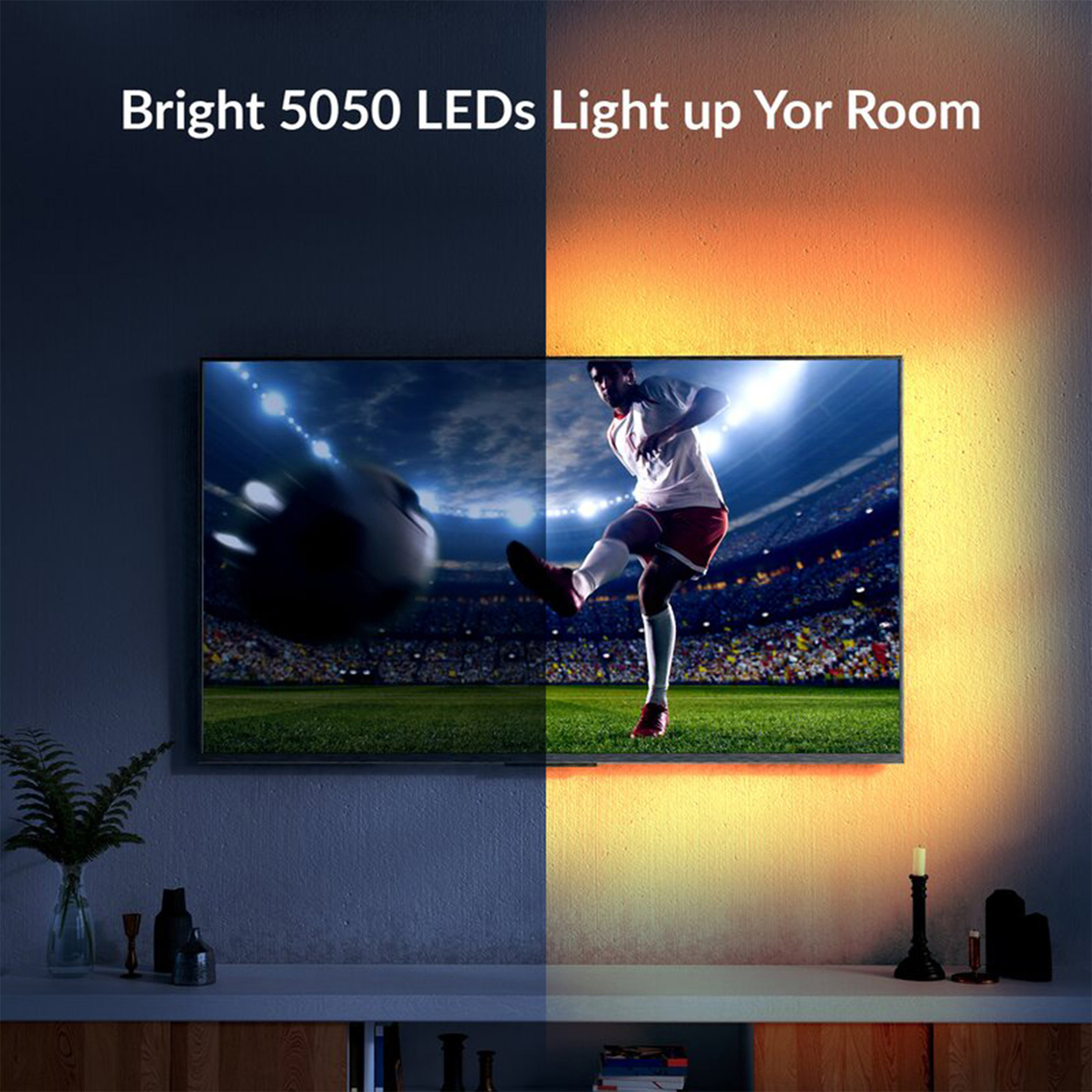WBM Smart Multicolor Indoor and Outdoor LED Strip Lights - Image 2 of 4