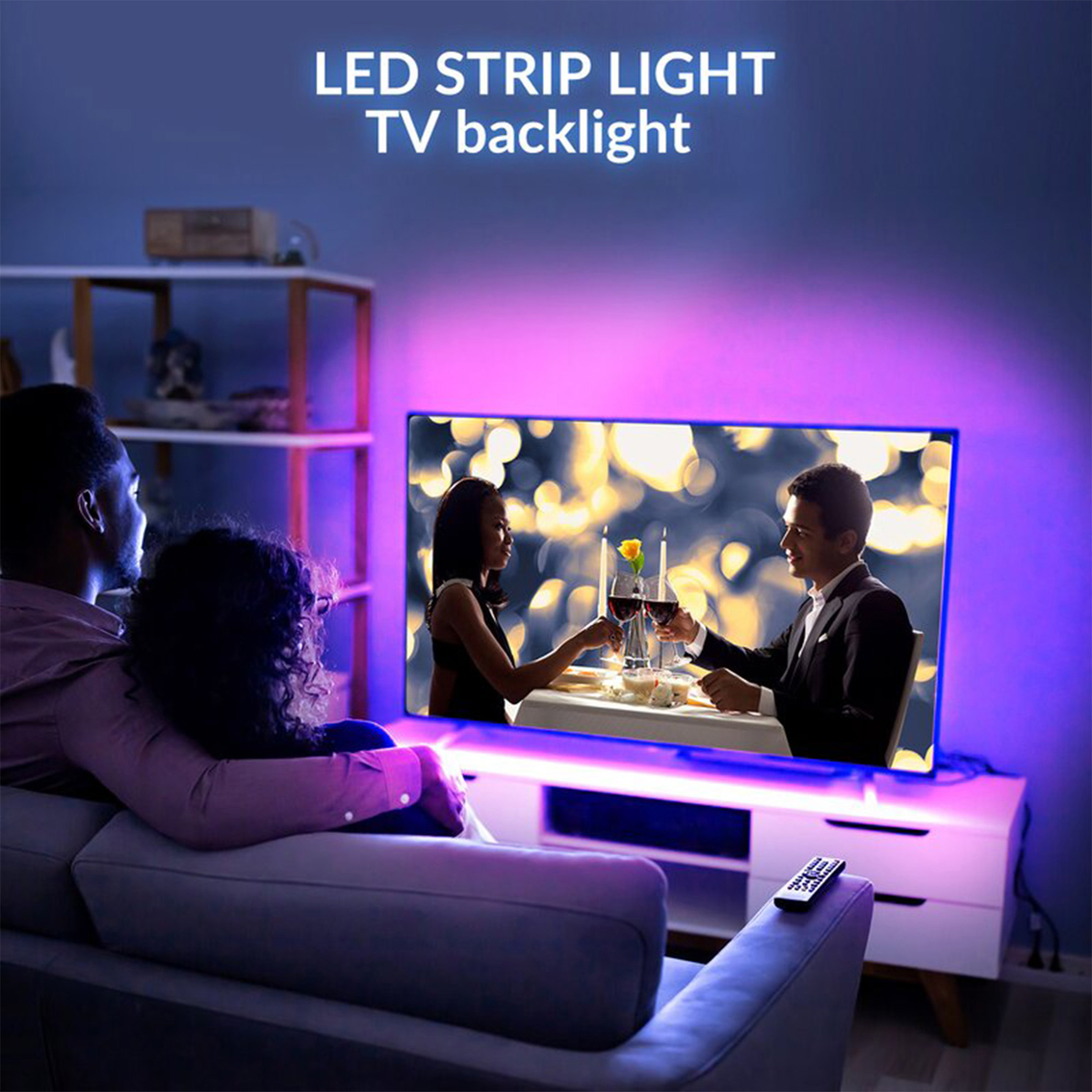 WBM Smart Multicolor Indoor and Outdoor LED Strip Lights - Image 4 of 4