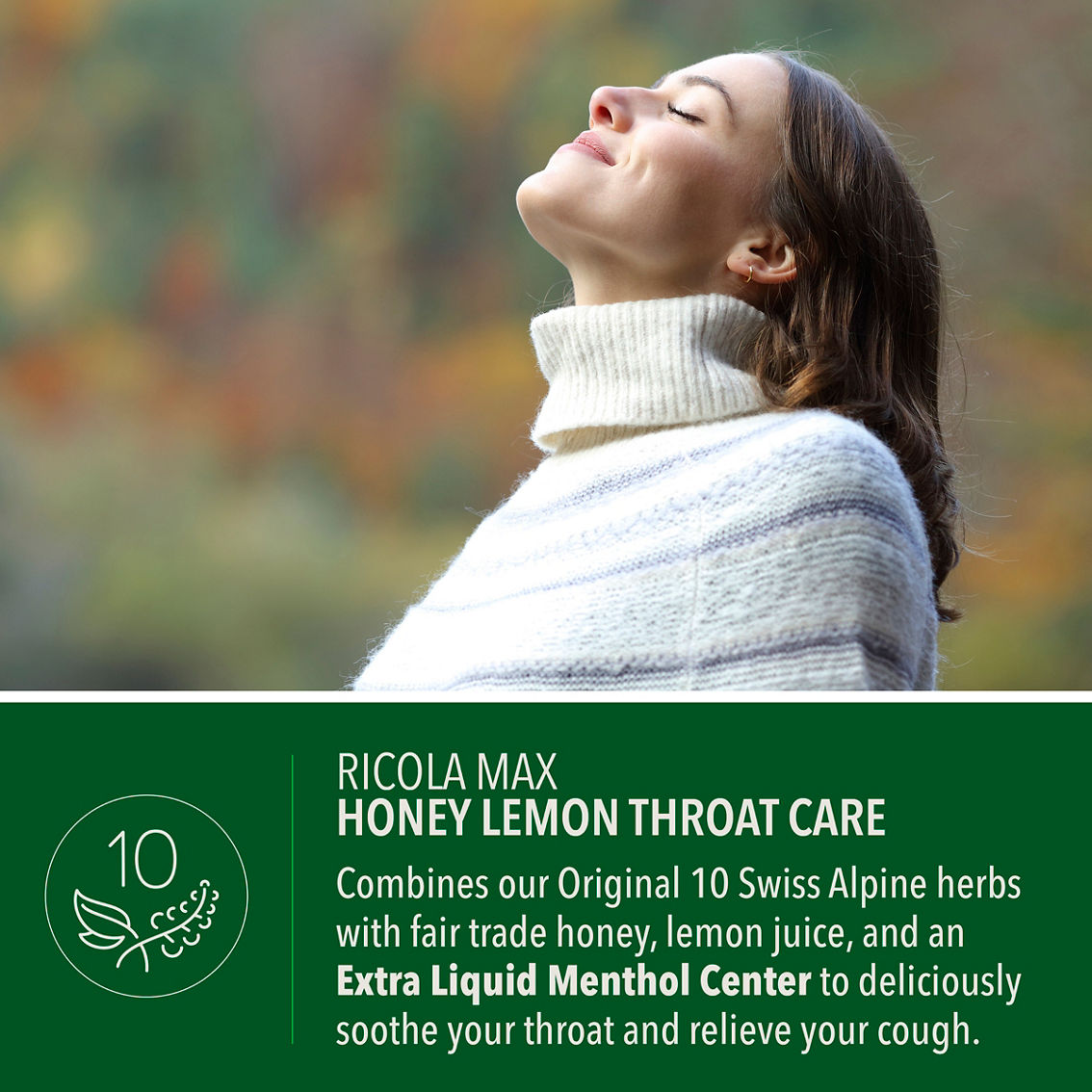 Ricola Max Throat Care Drops Honey Lemon 34 ct. - Image 4 of 5
