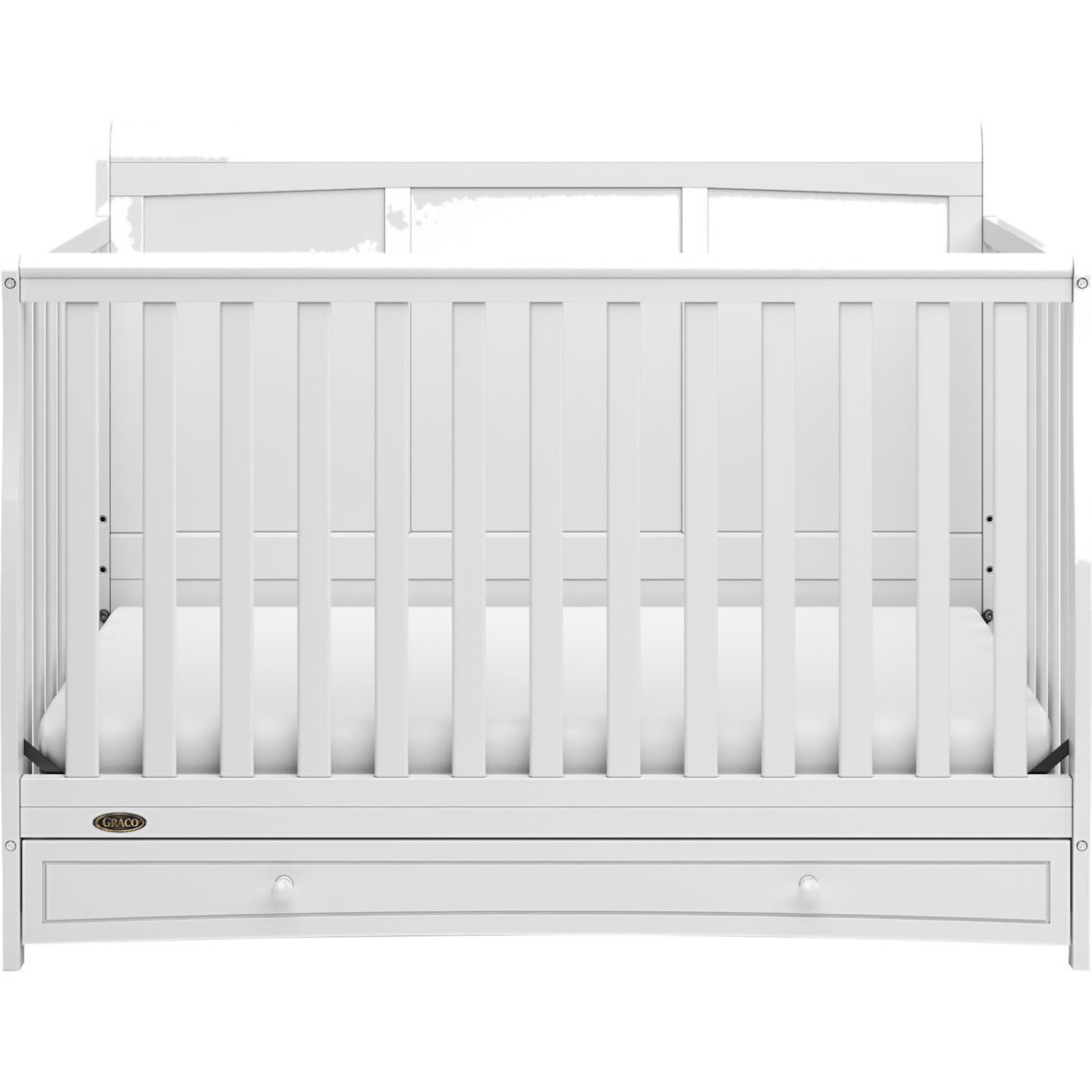 Graco Asheville 4-in-1 Convertible Crib with Drawer - Image 2 of 8