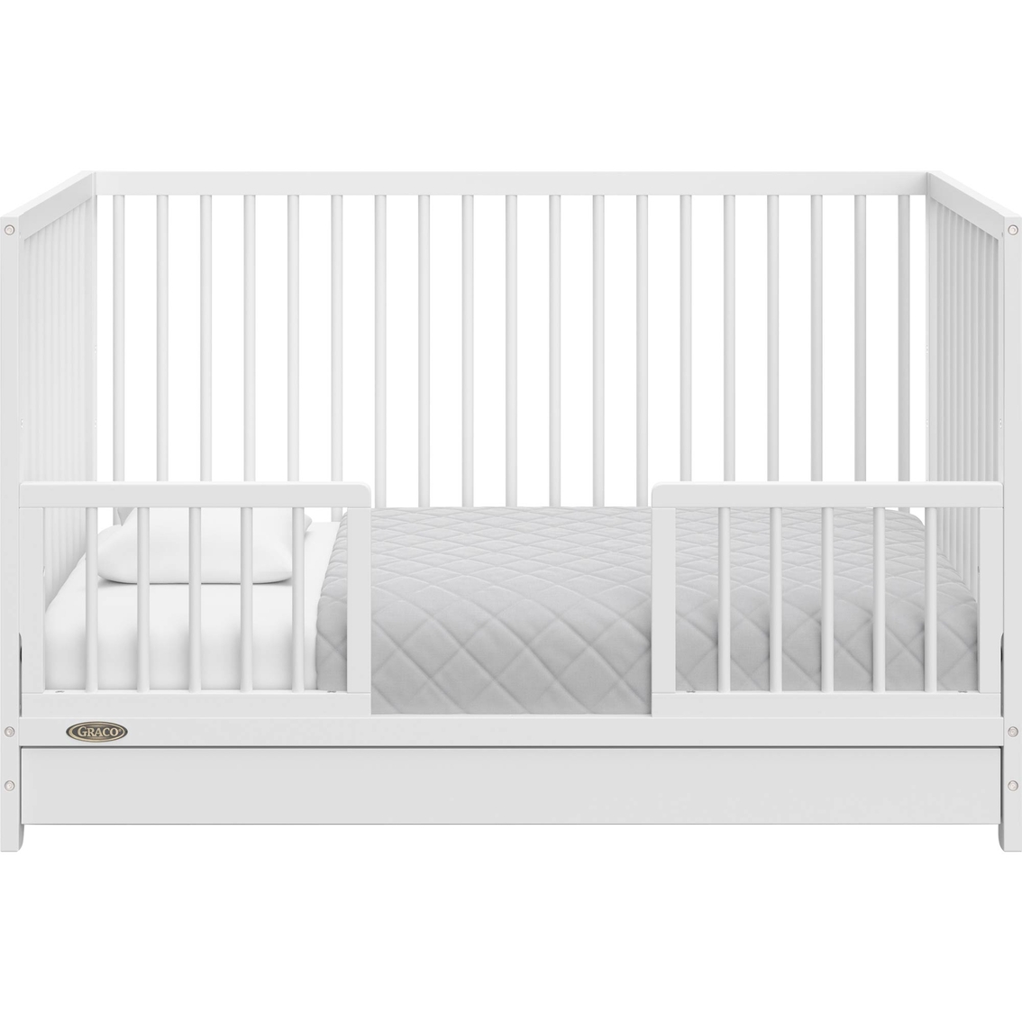 Graco Teddi 5 in 1 Convertible Crib with Drawer - Image 2 of 7