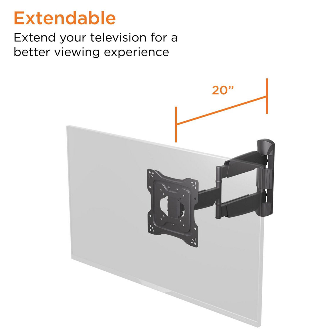 ProMounts Tilt Wall Mount for 17 to 43 in. TVs - Image 6 of 10