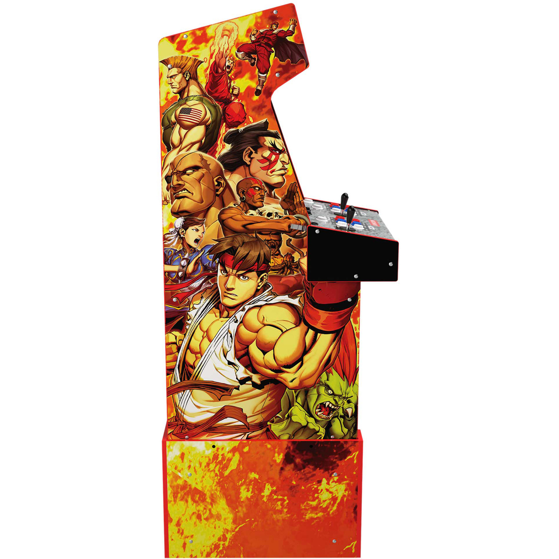 Arcade 1UP SF II Champion Turbo Capcom Legacy Home Arcade - Image 2 of 7