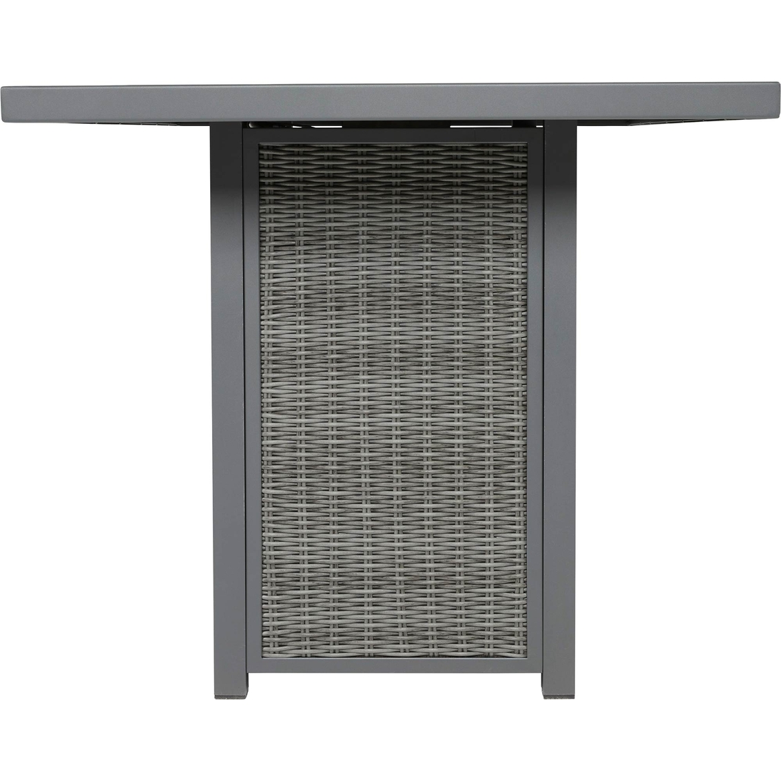 Signature Design by Ashley Palazzo Outdoor Bar Height Table with Fire Pit - Image 4 of 10