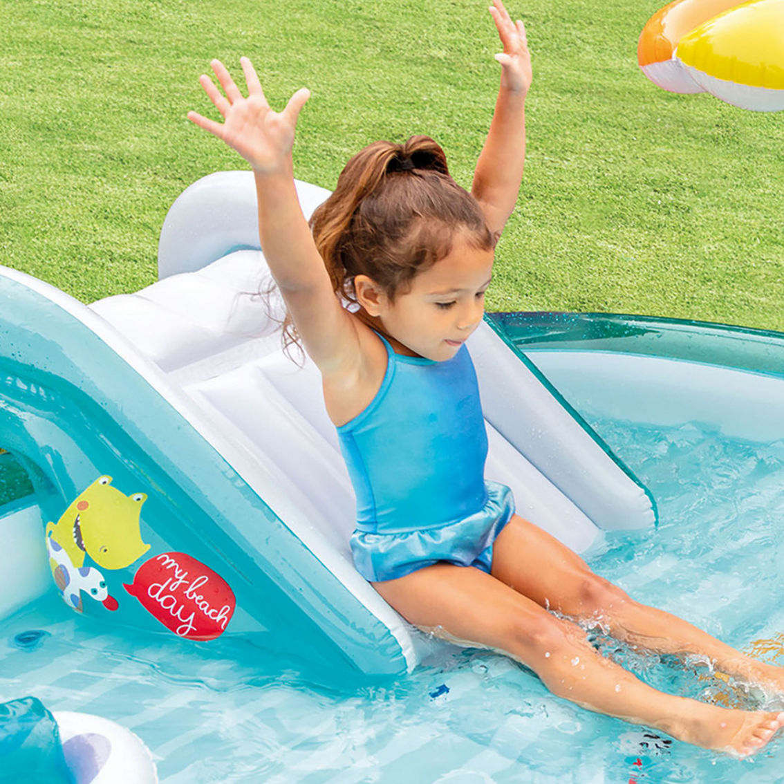 Intex Gator Inflatable Pool Play Center - Image 3 of 6