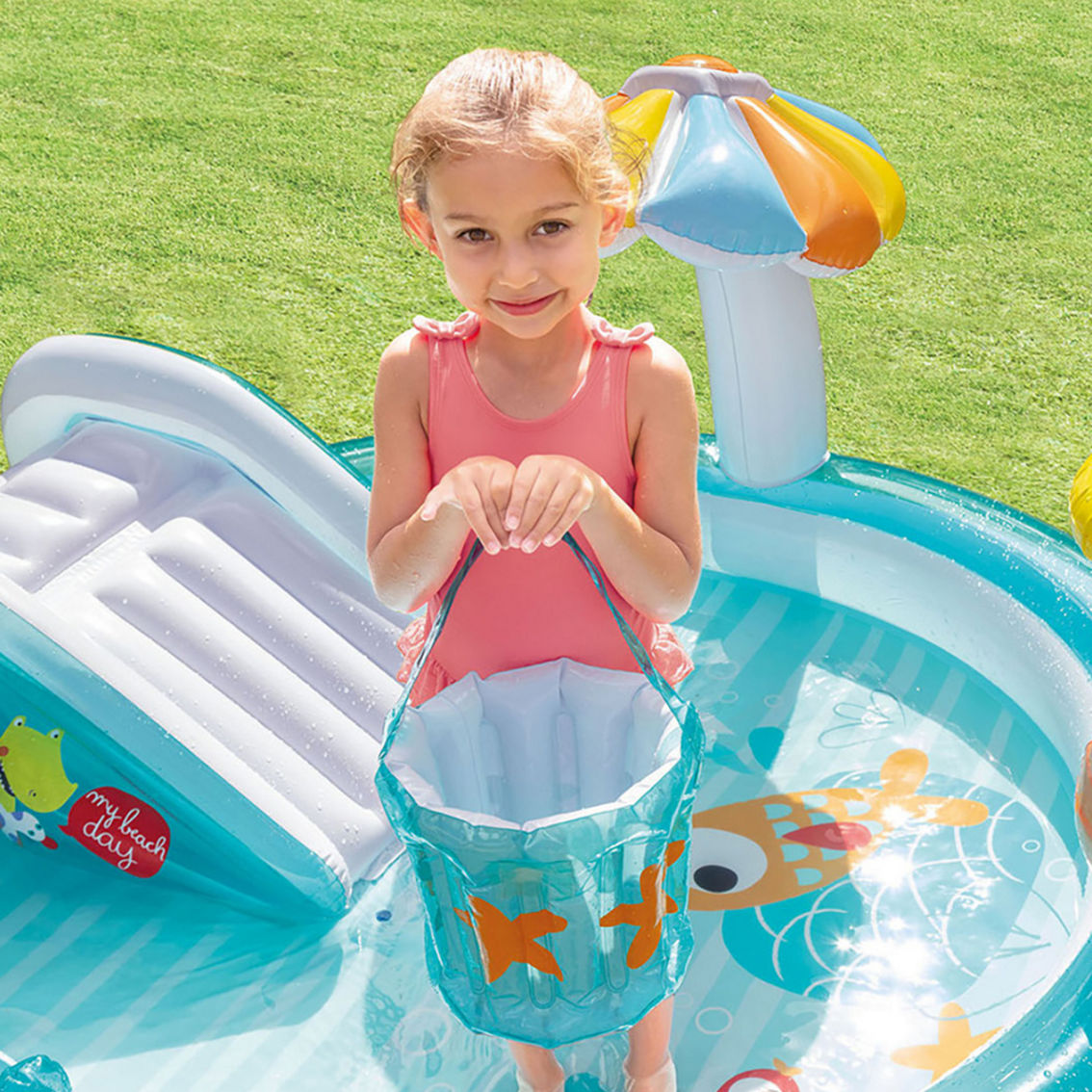 Intex Gator Inflatable Pool Play Center - Image 4 of 6
