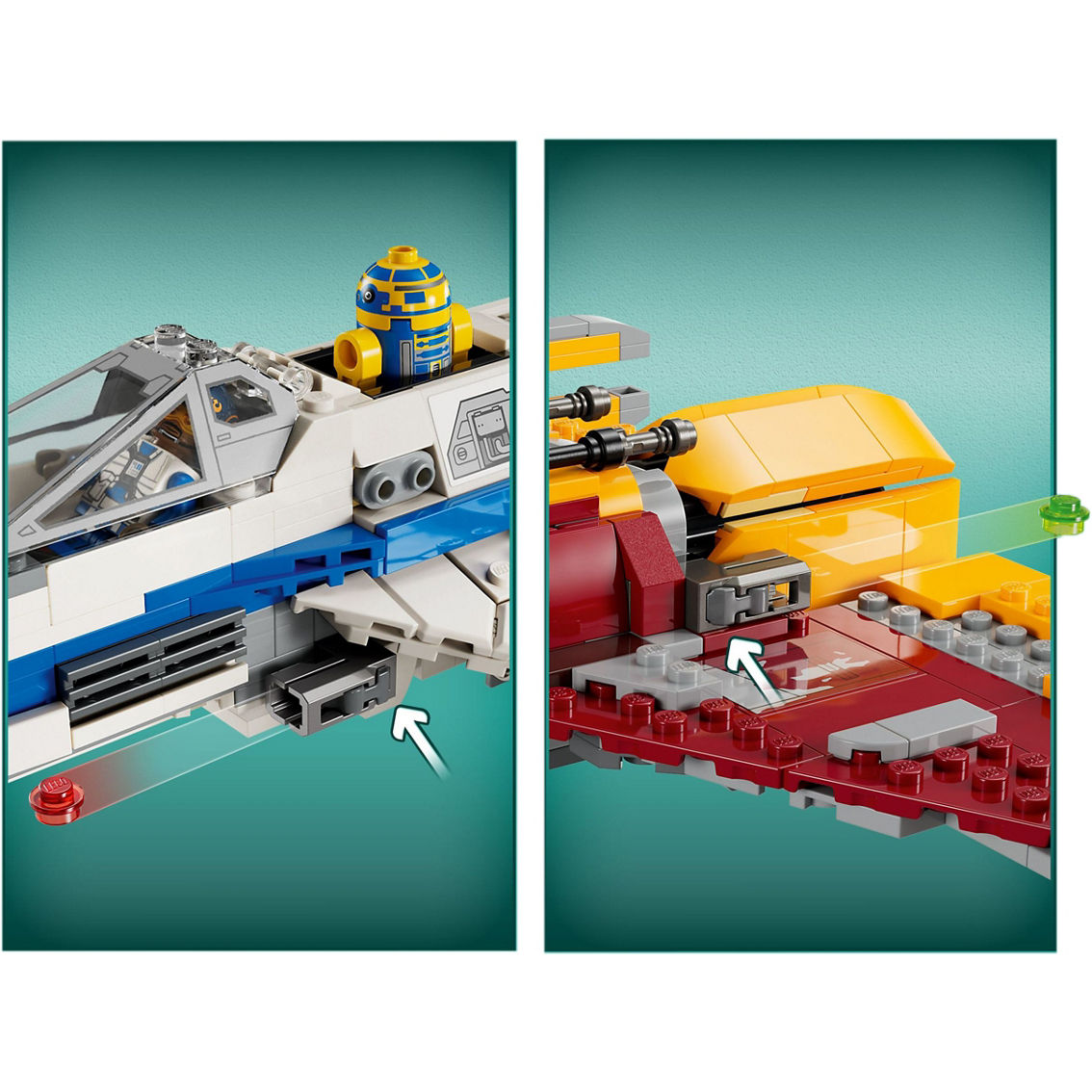 LEGO Star Wars New Republic E-Wing vs. Shin Hati’s Starfighter 75364 - Image 10 of 10