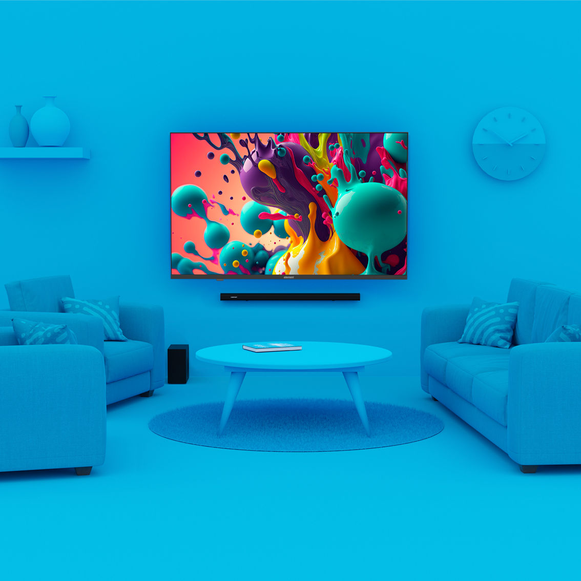Element 50 in. 4K UHD HDR Frameless Google TV E450AD50G-G - Image 6 of 8