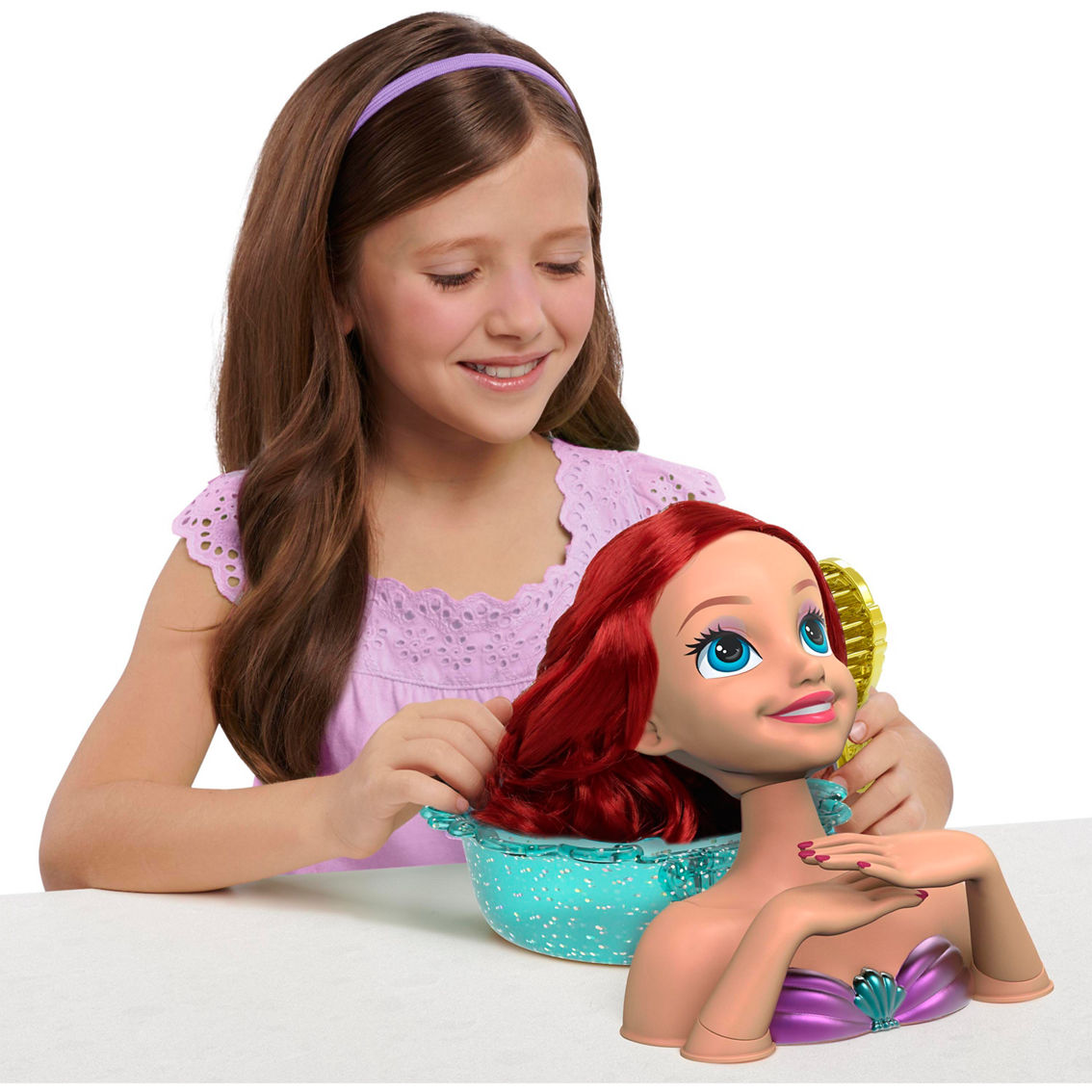 Disney Princess Deluxe Spa Ariel Styling Head - Image 2 of 2