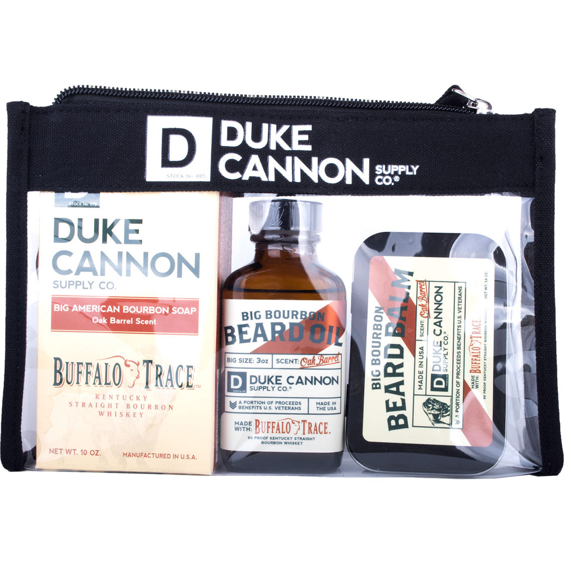 Duke Cannon Big Bourbon Beard Kit - Image 2 of 2