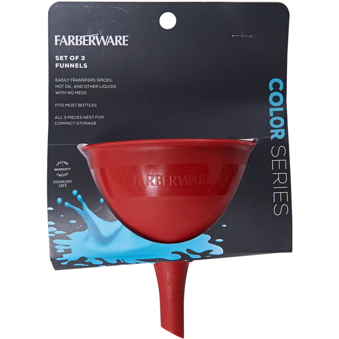Farberware Color Series Set of 3 Funnels - Image 3 of 4