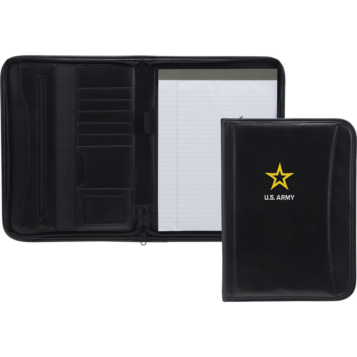 Mercury Tactical Gear Zippered Padfolio, Army Star - Image 2 of 2
