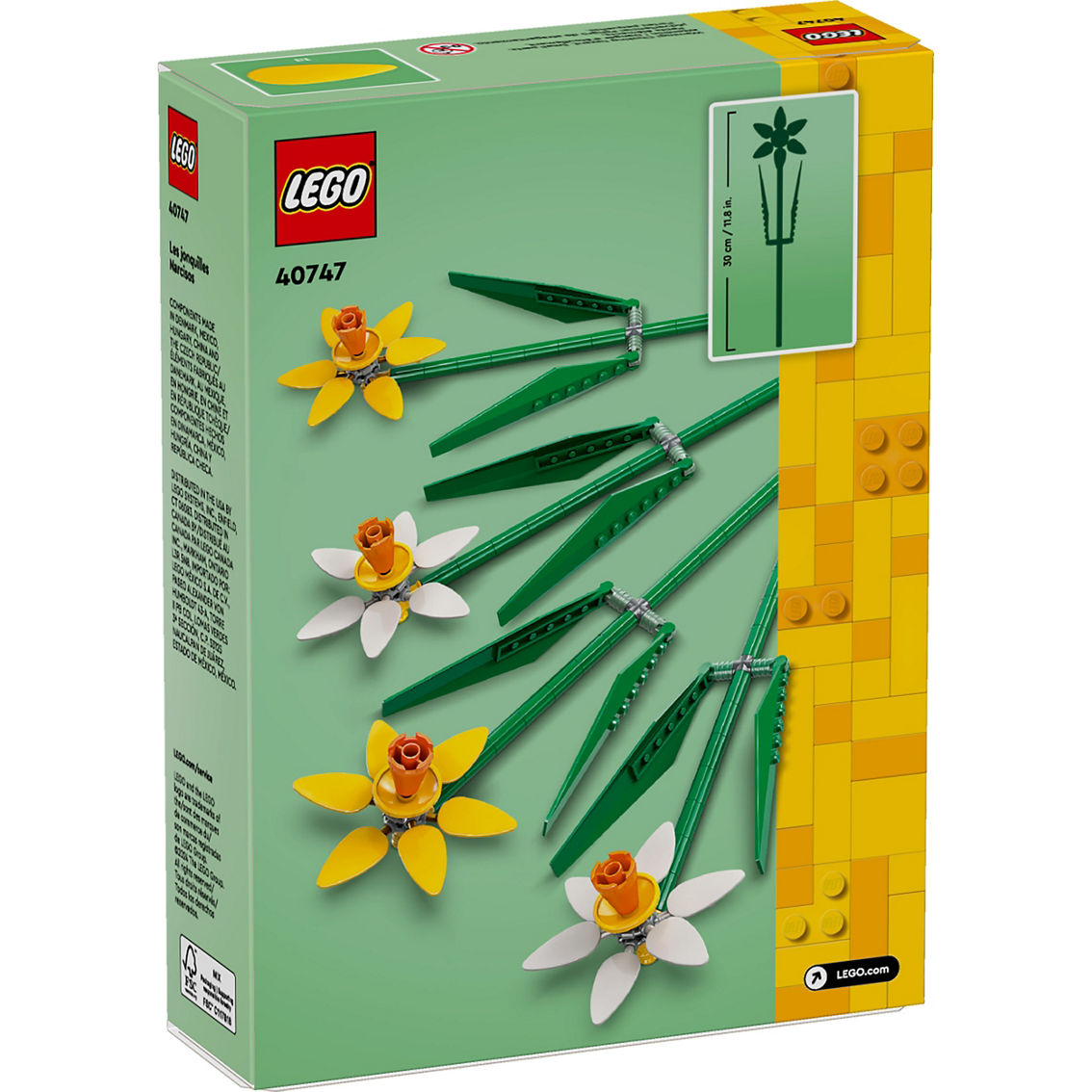 LEGO Daffodils 40747 - Image 2 of 10