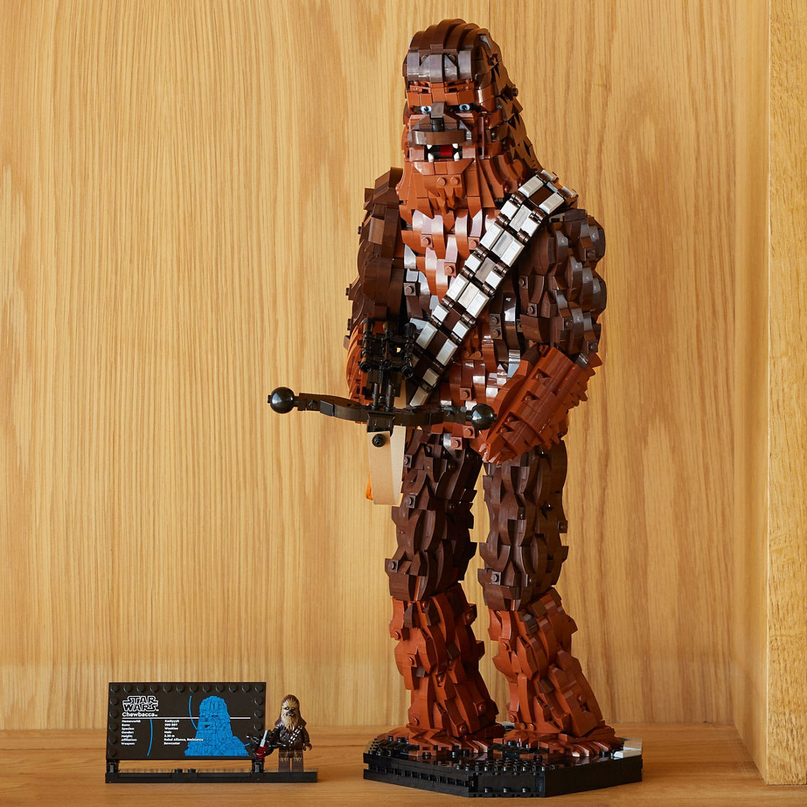 LEGO Star Wars Chewbacca Figure Building Set for Adults 75371 - Image 10 of 10