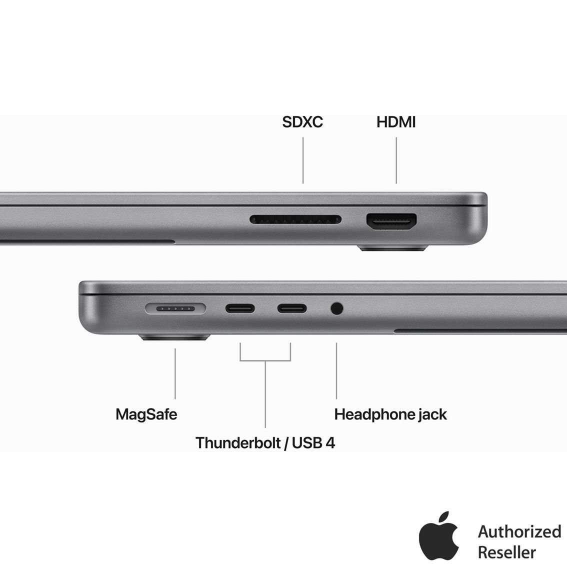 Apple MacBook Pro 14 in. M3 Chip 8 Core CPU 10 Core GPU 8GB RAM 1TB SSD - Image 7 of 10