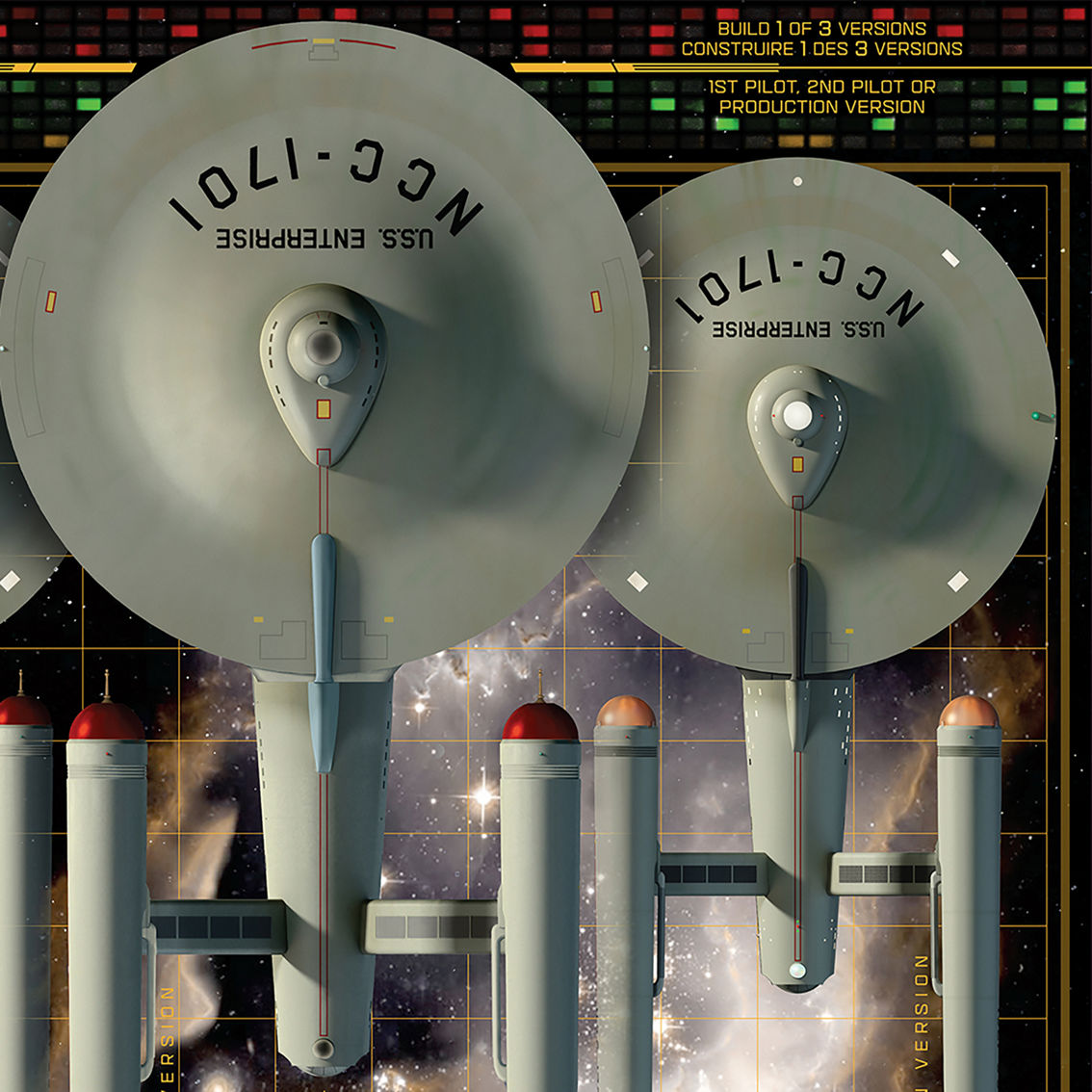 Round 2 Polar Lights: Scale Model Kit Star Trek TOS U.S.S. Enterprise Pilot Edition - Image 5 of 5