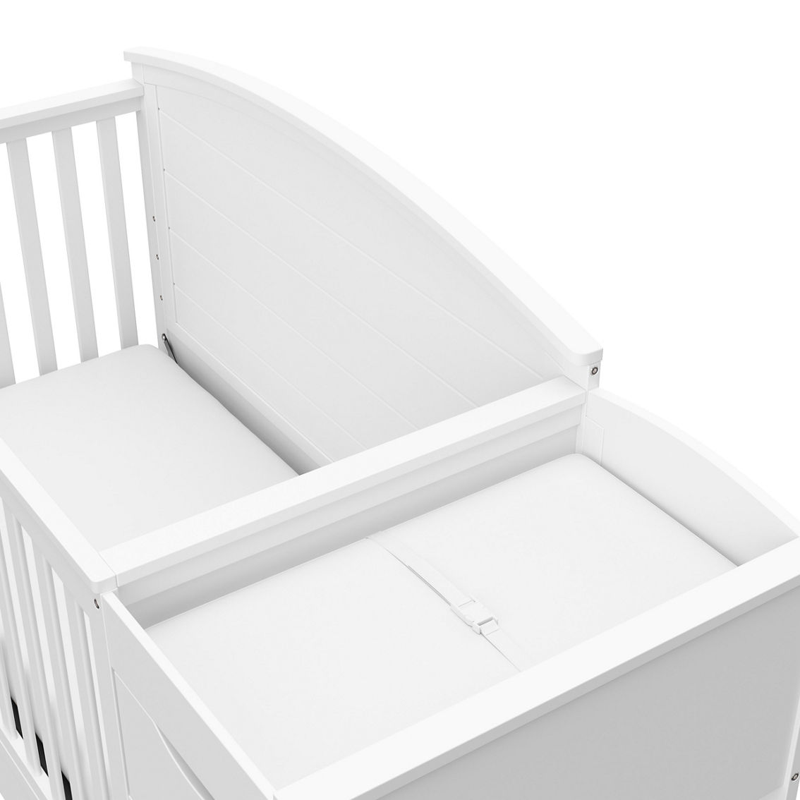 Graco Bellwood 5-in-1 Convertible Crib and Changer - Image 10 of 10