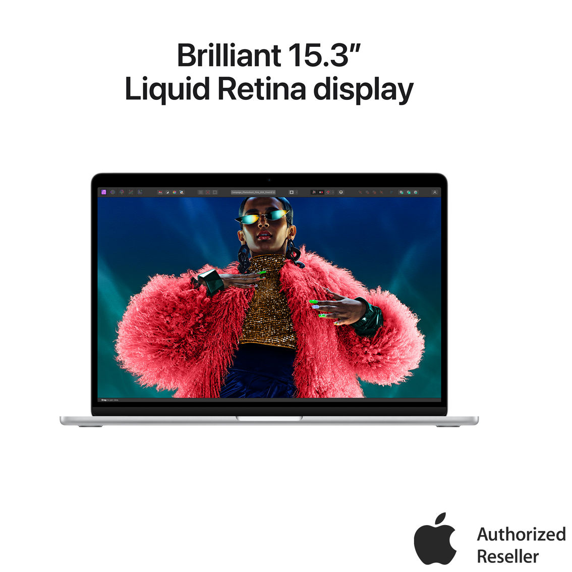 Apple 15 in. MacBook Air M3 8 Core CPU 10 Core GPU 8GB RAM 256GB SSD - Image 5 of 9