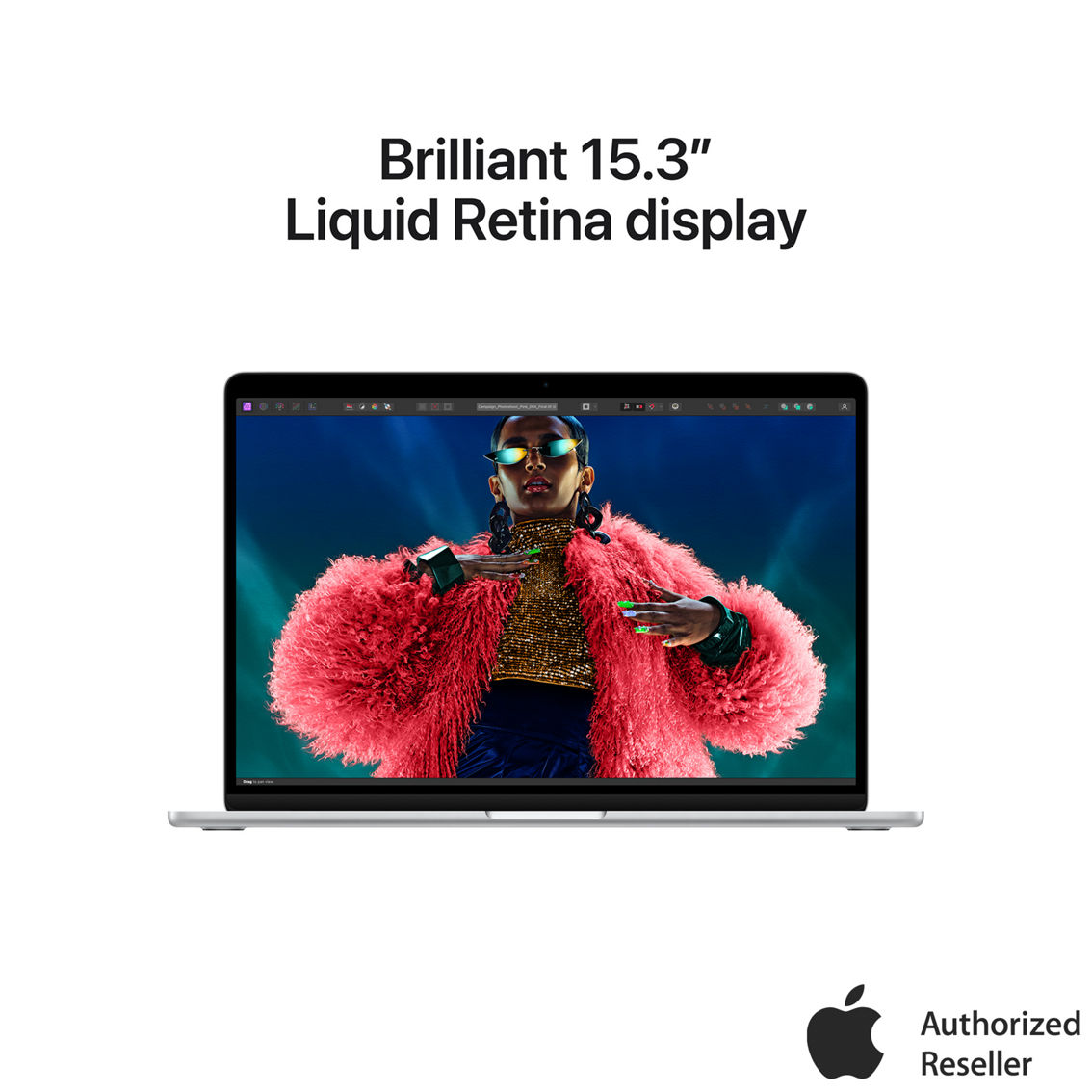 Apple 15 in. MacBook Air M3 8 Core CPU 10 Core GPU 8GB RAM 512GB SSD - Image 5 of 9