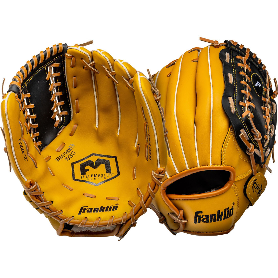 Franklin 12 in. Ultra-Durable Synthetic Leather Field Master Series Baseball Glove - Image 2 of 7