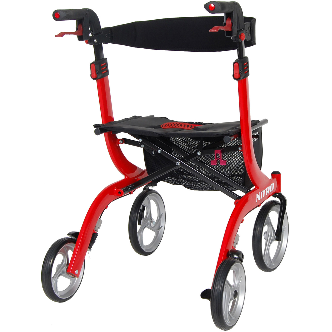 Drive Medical Nitro Euro Style Rollator Rolling Walker - Image 3 of 4