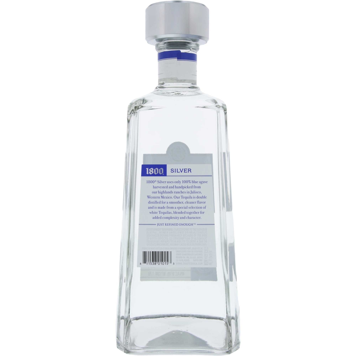 1800 Silver Tequila 1.75L - Image 2 of 2