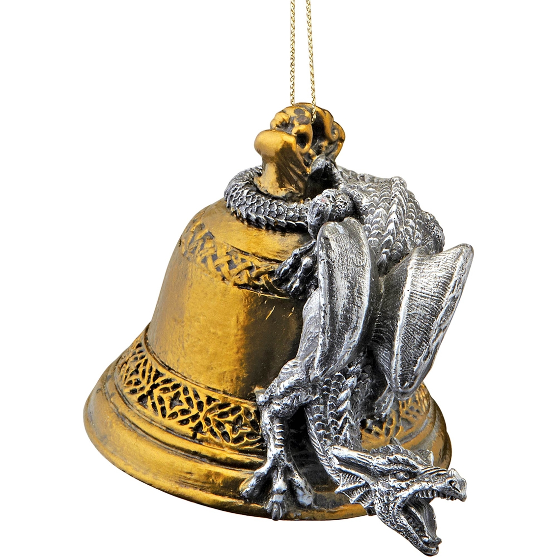 Design Toscano Humdinger the Bell Ringer Gothic Dragon 2011 Holiday Ornament - Image 2 of 2