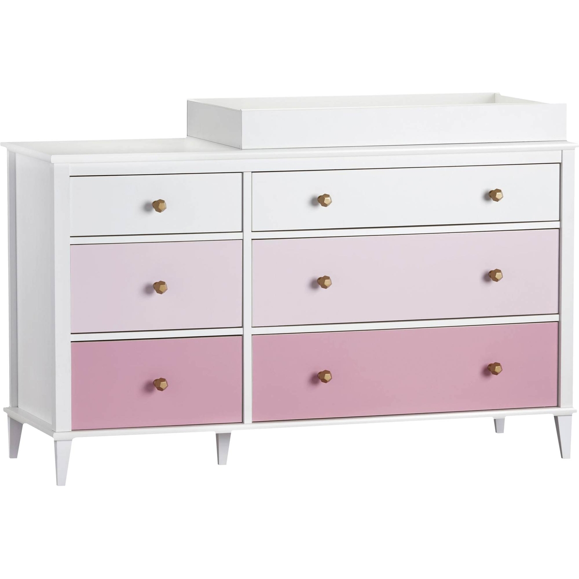 Little Seeds Monarch Hill Poppy 6 Drawer Changing Table - Image 2 of 3
