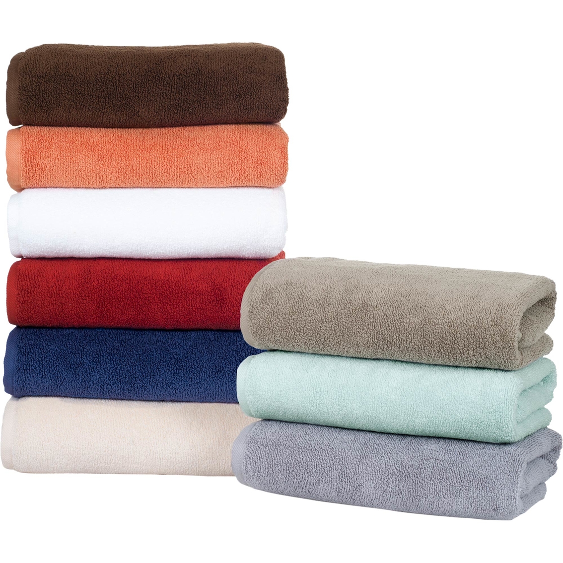 Lavish Home 100% Cotton Zero Twist 6 Pc Towel Set - Image 4 of 4