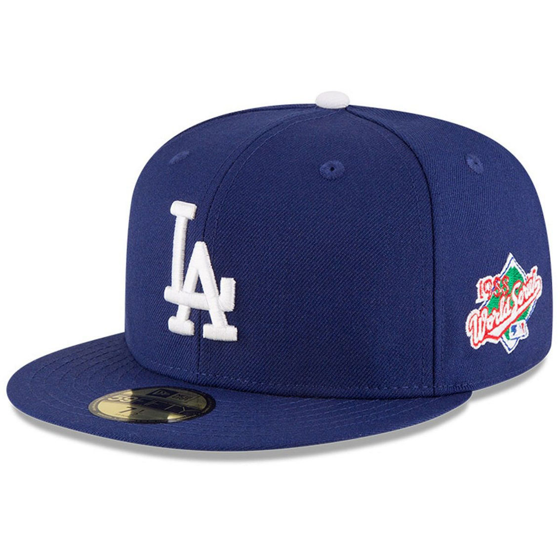New Era Men's Navy Los Angeles Dodgers 1988 World Series Wool 59FIFTY Fitted Hat - Image 2 of 4