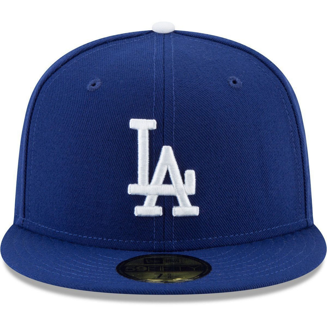 New Era Men's Royal Los Angeles Dodgers 60th Anniversary Authentic Collection On-Field 59FIFTY Fitted Hat - Image 3 of 4