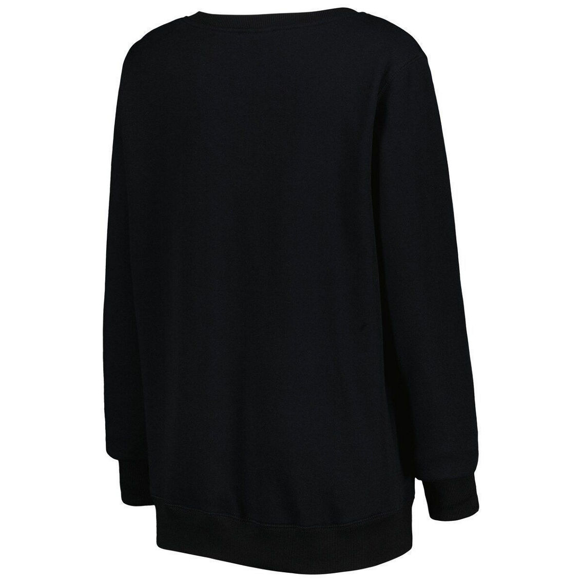 Cuce Women's Black Seattle Kraken Rhinestone V-Neck Pullover Sweatshirt - Image 4 of 4