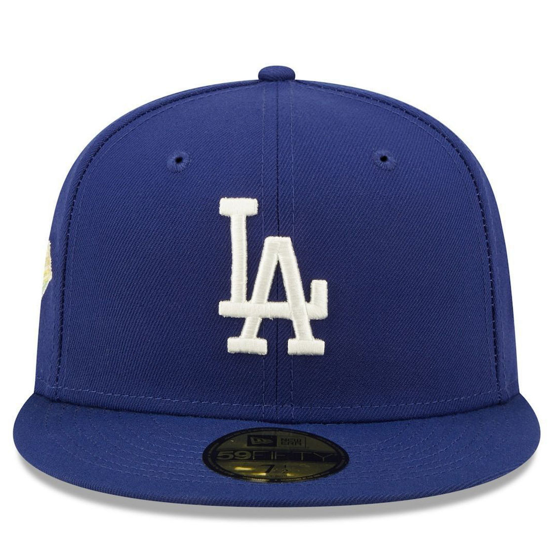 New Era Men's Royal Los Angeles Dodgers 1988 World Series s Citrus Pop UV 59FIFTY Fitted Hat - Image 3 of 4