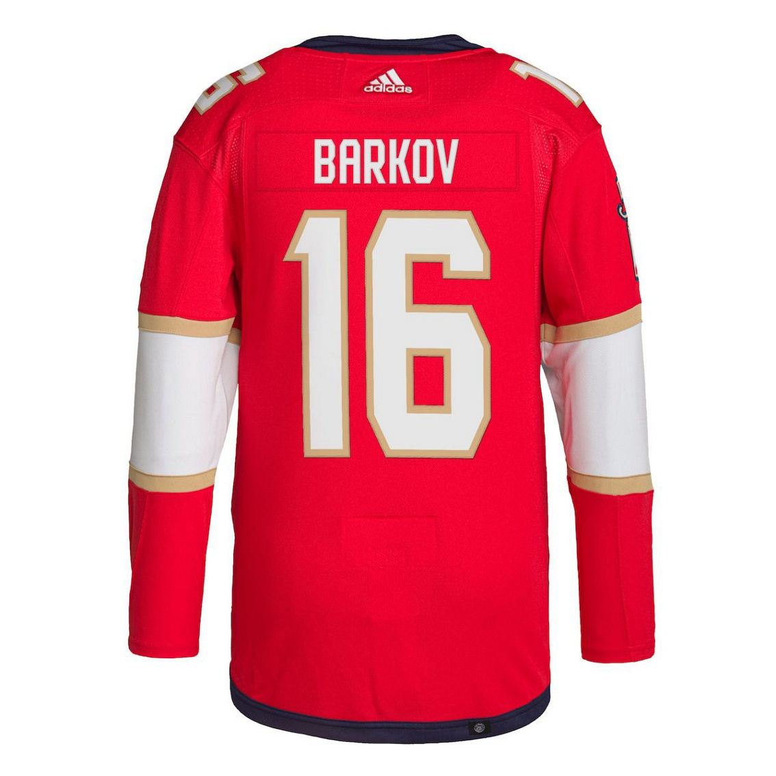 adidas Men's Captain Patch Aleksander Barkov Red Florida Panthers Home Primegreen Authentic Pro Player Jersey - Image 4 of 4